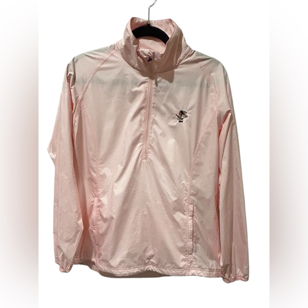 Peter Millar Women’s Philadelphia Cricket Club Logo Rain Shell Medium EUC